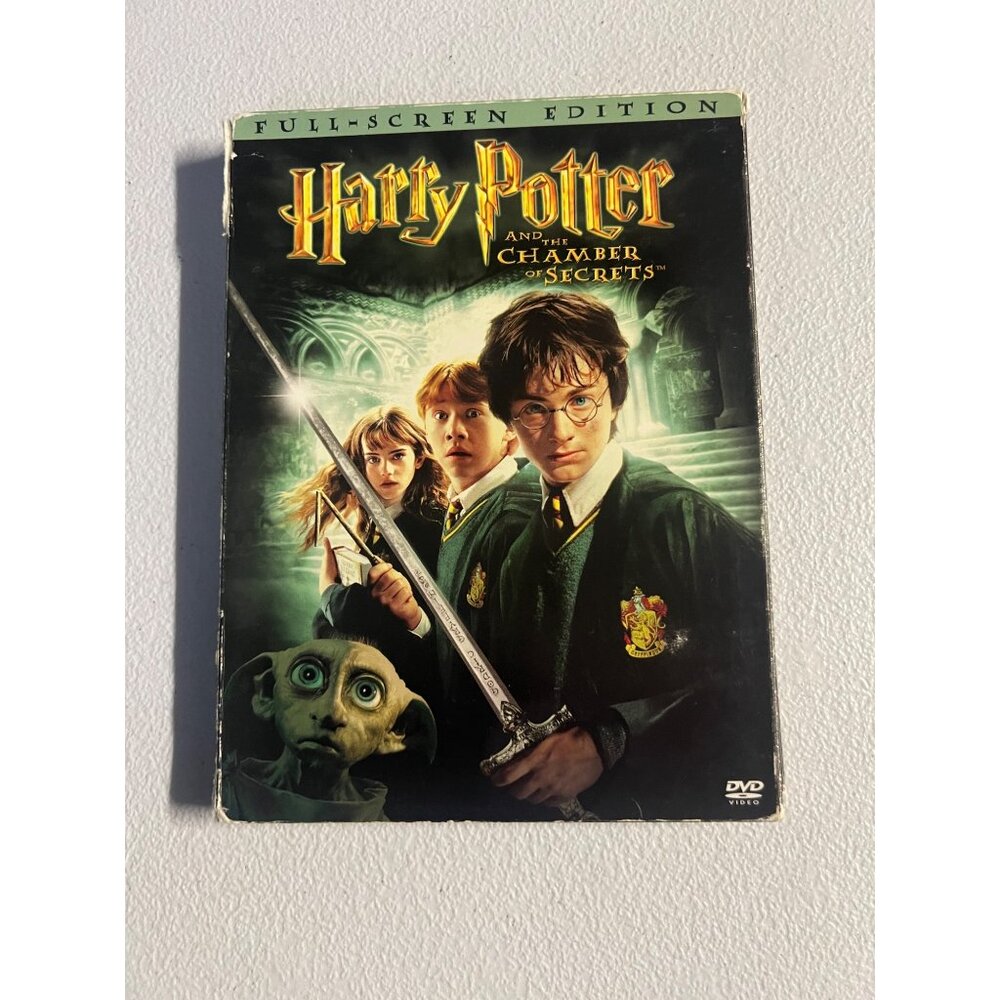 Harry Potter And The Chamber Of Secrets 2002 DVD Full-Screen Edition Pre-Owned